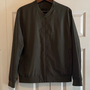 COS Dark Green Bomber Jacket